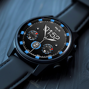 Key WF25 Futuristic Watch Face Screenshot 2