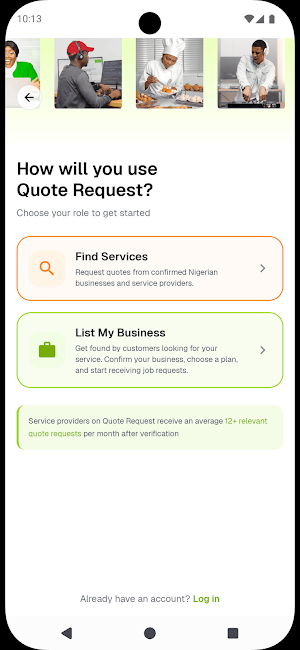 Quote Request Screenshot 3