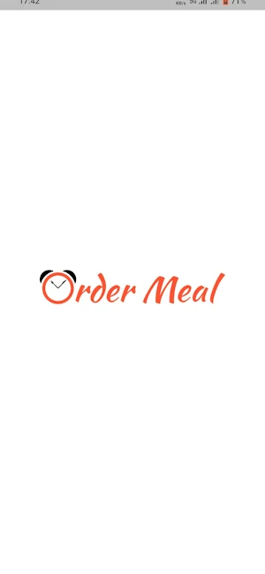 Order Meal Terminal Screenshot 0
