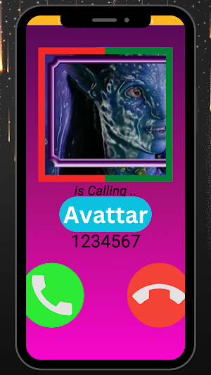 Avattar 2 Fake Call. Screenshot 2