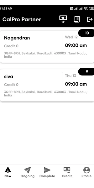 CalPro Service Partner Screenshot 1