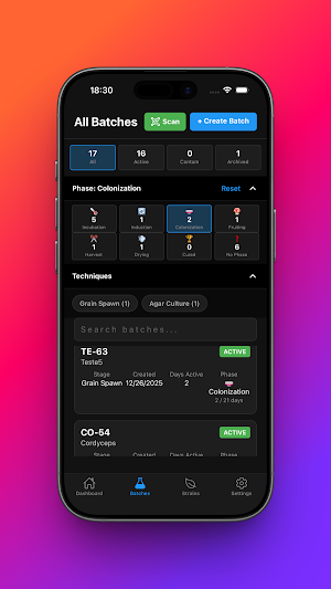 MycoHub Screenshot 1