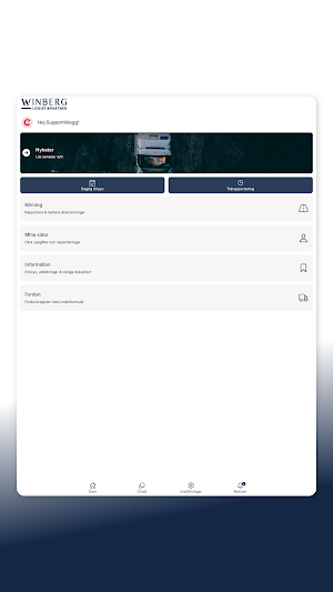 Winberg Logistikpartner AB Screenshot 3