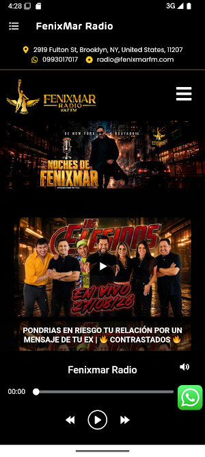 FenixMar Radio Screenshot 2