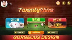 29 card game online play Screenshot 0