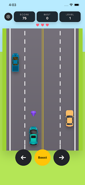Vroom Rush: Lane Madness Screenshot 1
