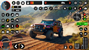 4x4 Jeep SUV Offroad Driving Screenshot 1
