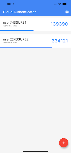 Cloud Authenticator Screenshot 2
