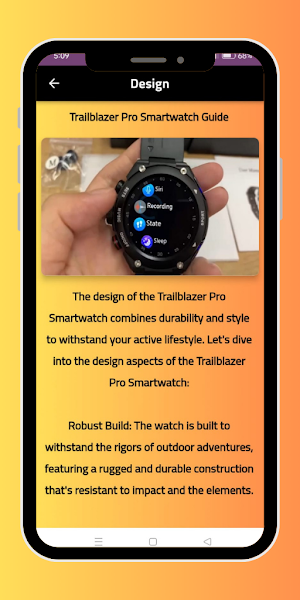 Trailblazer Pro Watch Guide Screenshot 2
