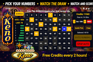 Real Good Keno Screenshot 3