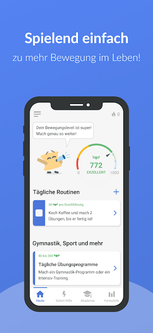 Axia - die Bechterew-App Screenshot 0