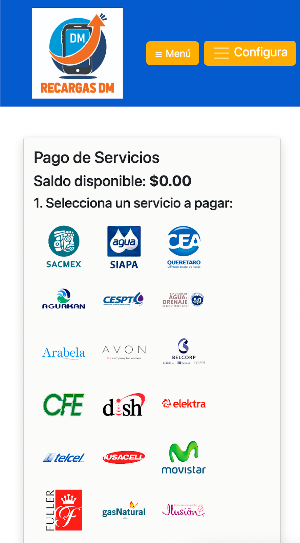 Recargas DM Screenshot 2