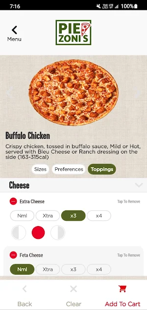 Piezonis App Screenshot 3