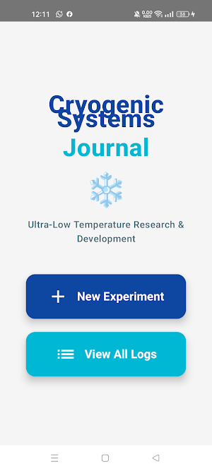 Cryogenic Systems Journal Screenshot 0