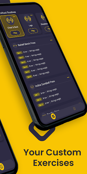 My Workout Planner & Tracker - Fitness Tracker Screenshot 1
