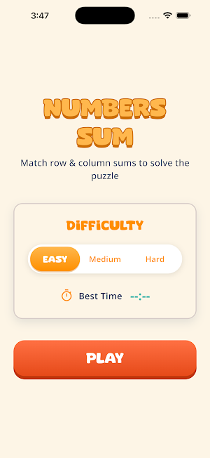 Numbers Sum: Brain Puzzle Screenshot 0