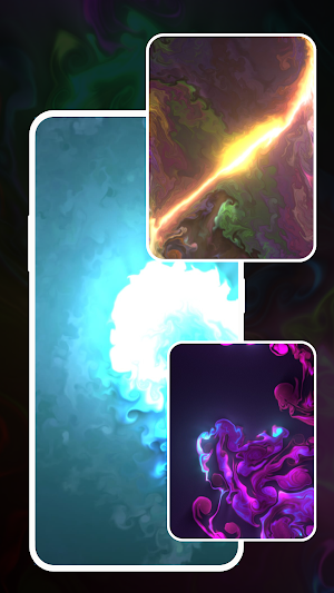 Magic Fluid Live Wallpaper 4D Screenshot 1