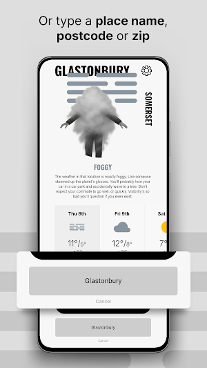 WeatherRoast: Funny Weather Screenshot 3