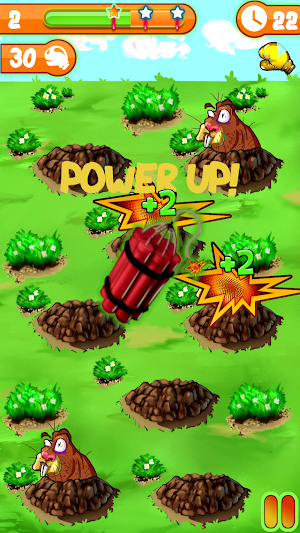 Punch a mole! Whack a mole - Arcade Game Screenshot 2