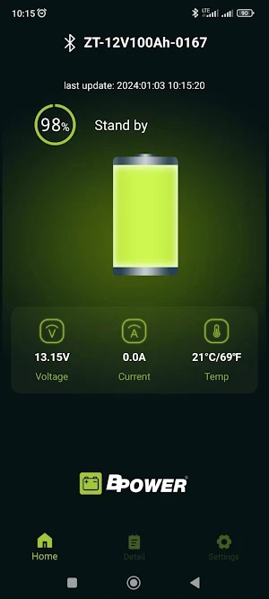 BPOWER Battery Monitor Screenshot 0
