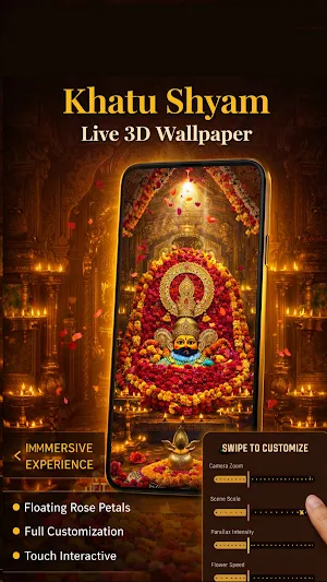 Khatu Shyam Ji Live Wallpaper Screenshot 0