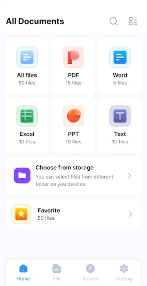 All Document Reader: View doc Screenshot 0