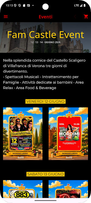 STUDIO SUONO Events Screenshot 3