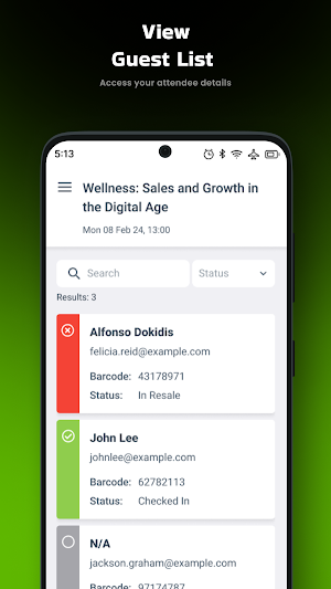Quicket Access Control Screenshot 1