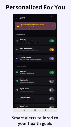 Calori: Food & Health Scanner Screenshot 2