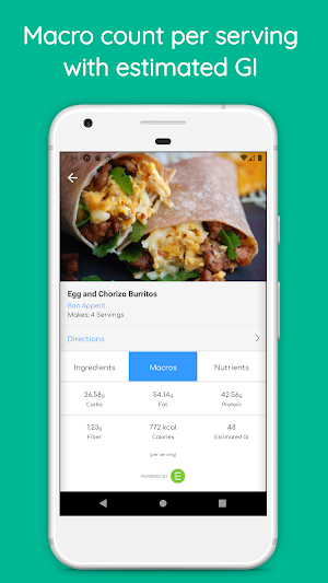 Low Glycemic Recipes & Meal Plans - GI Load Diet Screenshot 2