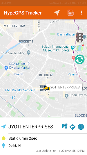 HypeGPS Tracker Screenshot 2