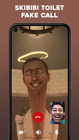 skibidi toilet fake call Screenshot 0