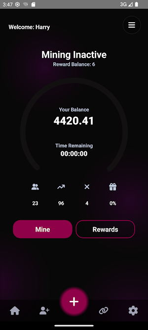 Hydrix - Free Token Mining Screenshot 2