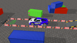 police car 3d parking game Screenshot 1