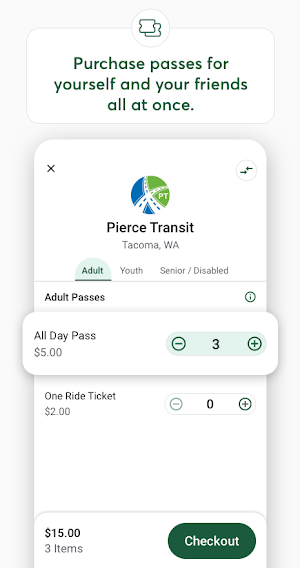 Hopthru - Transit Passes on Your Phone Screenshot 1