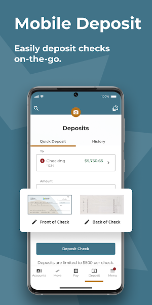 Kirtland CU Mobile Banking Screenshot 2