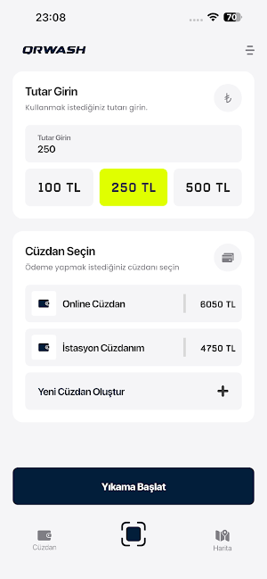 QrWash Screenshot 2