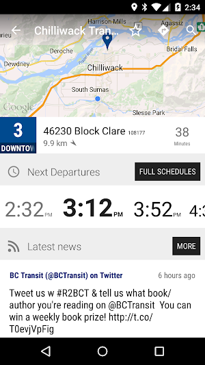 Chilliwack Transit System Bus - MonTransit Screenshot 1