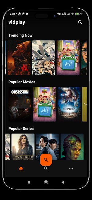 vidplay – Movies, Web Series Screenshot 1
