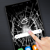 4K Broken Screen Prank
