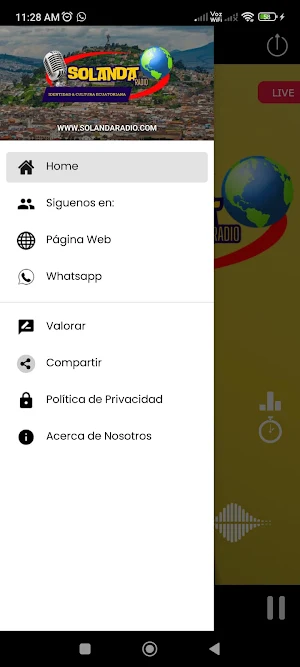Solanda Radio Screenshot 1