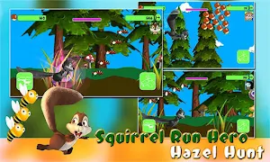 Squirrel Run Hero: Hazel Hunt Screenshot 0