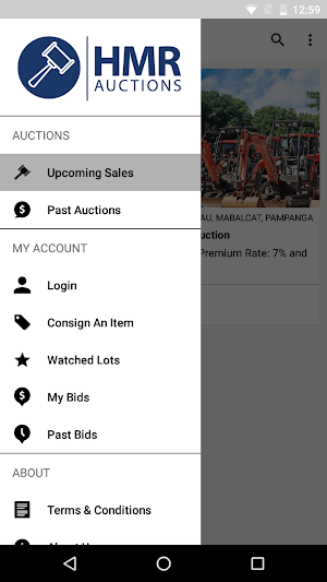 HMR Auctions Screenshot 3