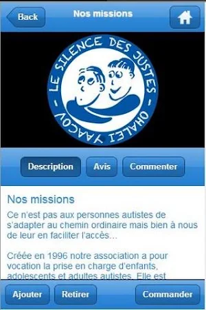 Autisme Avenir Screenshot 2