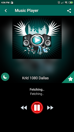 radio for krld 1080 dallas Screenshot 0