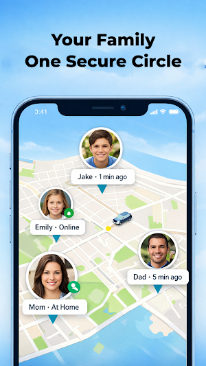 Family Locator: SafeCircle Screenshot 1