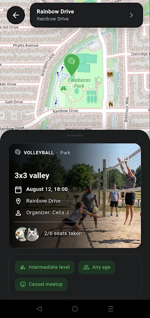SportMap Screenshot 2