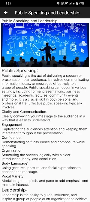Learn Public Speaking Screenshot 3