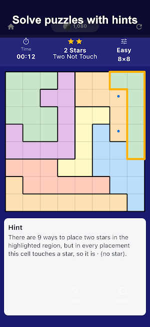 Star Battle - Logic Puzzle Screenshot 3