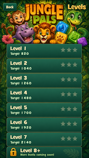 Jungle Pals Screenshot 1